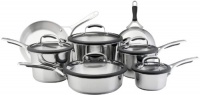 KitchenAid Gourmet Stainless Steel 12-Piece Cookware Set KitchenAid Gourmet Stainless Steel 12-Piece Cookware Set