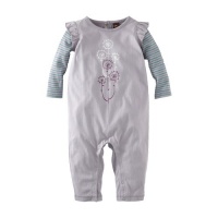 Tea Collection Baby-Girls Infant Wishful Winter Romper, Purple, Medium Tea Collection Baby-Girls Infant Wishful Winter Romper, Purple, Medium