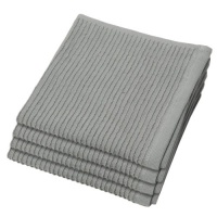 Now Designs Ripple Dishcloth, London Grey, Set of 4 Now Designs Ripple Dishcloth, London Grey, Set of 4