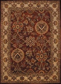 Nourison Rugs Jaipur Collection JA13 Rust Rectangle 9'6 x 13'6 Area Rug Nourison Rugs Jaipur Collection JA13 Rust Rectangle 9'6 x 13'6 Area Rug
