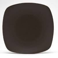 Noritake Colorwave Chocolate 8-1/4-Inch Quad Plate Noritake Colorwave Chocolate 8-1/4-Inch Quad Plate