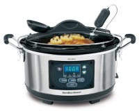 Hamilton Beach 33967 Set 'n Forget 6-Quart Programmable Slow Cooker Hamilton Beach 33967 Set 'n Forget 6-Quart Programmable Slow Cooker