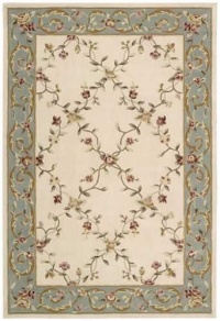 Nourison Citi Limits Ivory Floral Trellis 5-Feet by 7.6-Feet Polyacrylic Area Rug Nourison Citi Limits Ivory Floral Trellis 5-Feet by 7.6-Feet Polyacrylic Area Rug