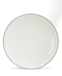 Mix and match these splashes of color for a tabletop with endless possibility! The modern coupe shape and two-tone hues mean this round platter will bring life to any décor. Select pieces in your favorite shades to create a customized dinnerware collection. Mix and match these splashes of color for a tabletop with endless possibility! The modern coupe shape and two-tone hues mean this round platter will bring life to any décor. Select pieces in your favorite shades to create a customized dinnerware collection.