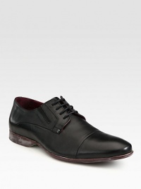 An everyday classic constructed in subtly distressed leather.Leather upperLeather liningPadded insoleRubber soleImported An everyday classic constructed in subtly distressed leather.Leather upperLeather liningPadded insoleRubber soleImported