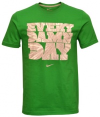 NIKE Men's Every Damn Day Casual Graphic Shirt - Green NIKE Men's Every Damn Day Casual Graphic Shirt - Green