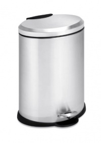 Honey-Can-Do TRS-01447 Oval Stainless Steel Step Can, 12-Liter Honey-Can-Do TRS-01447 Oval Stainless Steel Step Can, 12-Liter