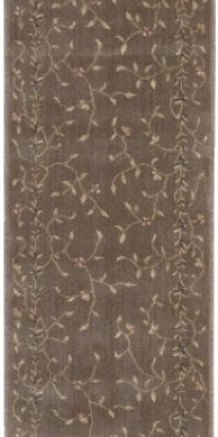 Nourison Zanibar Tiger Khaki 5.6-Feet by 7-1/2-Feet Polyacrylic Area Rug