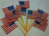 USA Stick Flag 4in x 6in Best Quality