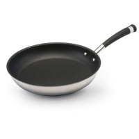 Circulon Contempo Stainless Steel Nonstick Open Skillet, 11.5-Inch Circulon Contempo Stainless Steel Nonstick Open Skillet, 11.5-Inch