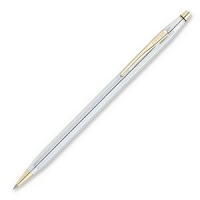 Cross® Classic Century Medalist Retr Ballpoint Pen, Chrome Brl, Black Ink Med Cross® Classic Century Medalist Retr Ballpoint Pen, Chrome Brl, Black Ink Med