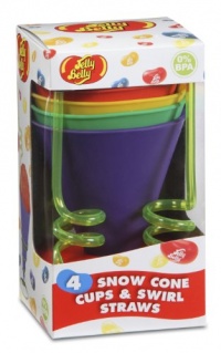 Jelly Belly Silicone Cups and Swirl Straws Jelly Belly Silicone Cups and Swirl Straws