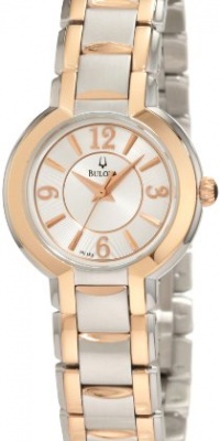 Bulova Women's 98L153 Two-Tone Stainless Steel Bracelet Watch Bulova Women's 98L153 Two-Tone Stainless Steel Bracelet Watch