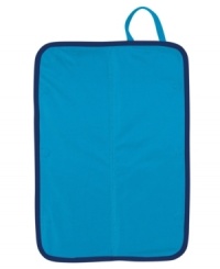 Ideal for parents with young children, the Tot Tub Kneeling Mat can be placed on the floor outside the tub to provide comfort and support for your knees during bath time. Crafted of three layers of dense foam, the mat is durable, water-resistant and easy-to-clean. Finished with magnets that secure the mat in a folded position and a hanging loop for easy storage. Ideal for parents with young children, the Tot Tub Kneeling Mat can be placed on the floor outside the tub to provide comfort and support for your knees during bath time. Crafted of three layers of dense foam, the mat is durable, water-resistant and easy-to-clean. Finished with magnets that secure the mat in a folded position and a hanging loop for easy storage.