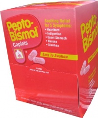 PEPTO BISMOL 25 PACKS-50 TABLETS PEPTO BISMOL 25 PACKS-50 TABLETS