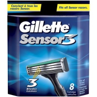 Gillette Sensor3 Disposable Cartridge, 8 Count Gillette Sensor3 Disposable Cartridge, 8 Count