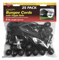 Keeper 6345 8 Canopy Bungee Cord, 25 Pieces Keeper 6345 8 Canopy Bungee Cord, 25 Pieces