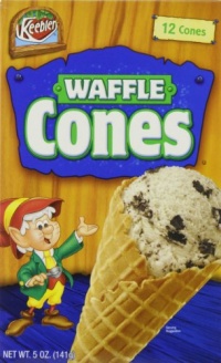 Keebler Ice Cream Waffle Cones, 12-Count Cones (Pack of 6) Keebler Ice Cream Waffle Cones, 12-Count Cones (Pack of 6)