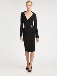 An architectural wrap silhouette defines this pull-on style.Pull-on styleFaux-wrap frontAbout 25 from natural waistViscose/polyamide/elastaneDry cleanImported of Italian fabricModel shown is 5'11 (180cm) wearing US size Small. An architectural wrap silhouette defines this pull-on style.Pull-on styleFaux-wrap frontAbout 25 from natural waistViscose/polyamide/elastaneDry cleanImported of Italian fabricModel shown is 5'11 (180cm) wearing US size Small.