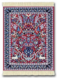 Lextra® (Tree of Life), MouseRug®, red, blues and white, 10.25 x 7.125, one Lextra® (Tree of Life), MouseRug®, red, blues and white, 10.25 x 7.125, one