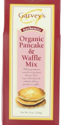Garvey's Organic Pancake & Waffle Mix, 9-Ounce Boxes (Pack of 6) Garvey's Organic Pancake & Waffle Mix, 9-Ounce Boxes (Pack of 6)