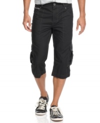 Add a little length to your look this summer with these below-the-knee shorts from INC International Concepts. Add a little length to your look this summer with these below-the-knee shorts from INC International Concepts.