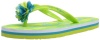 Jessica Simpson Tayomi Thong (Little Kid/Big kid),Green/Lime Tie Dye,1 M US Little Kid