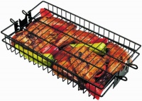 Onward Manufacturing Company Non-Stick Flat Spit Rotisserie Grill Basket Onward Manufacturing Company Non-Stick Flat Spit Rotisserie Grill Basket