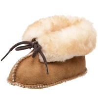 Minnetonka Genuine Sheepskin Bootie (Infant/Toddler)