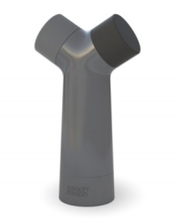 Salt and pepper together forever. A twin-chamber design puts the two most popular seasonings on hand at the same time. However you like it-from fine to coarse-this corrosion-resistant tool brings more flavor to the table. 10-year warranty. Salt and pepper together forever. A twin-chamber design puts the two most popular seasonings on hand at the same time. However you like it-from fine to coarse-this corrosion-resistant tool brings more flavor to the table. 10-year warranty.