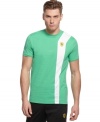 Shift your sportswear into high gear with this Ferrari-accented shirt from Puma.