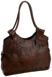 FRYE Vintage Stud Shoulder Bag,Maple,one size FRYE Vintage Stud Shoulder Bag,Maple,one size
