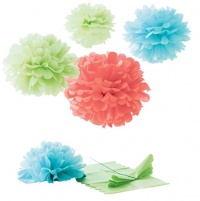 Martha Stewart Crafts Modern Festive Medium Pom-Poms Martha Stewart Crafts Modern Festive Medium Pom-Poms