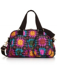 Bring bold style to your everyday accessorizing with this flirty floral print design from LeSportsac. Crafted in durable nylon with sturdy handles and convenient crossbody strap, it's perfect for on-the-go fashionistas everywhere. Bring bold style to your everyday accessorizing with this flirty floral print design from LeSportsac. Crafted in durable nylon with sturdy handles and convenient crossbody strap, it's perfect for on-the-go fashionistas everywhere.