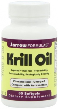 Jarrow Formulations Krill Oil, 60 Softgels Jarrow Formulations Krill Oil, 60 Softgels