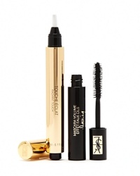 This set includes Award winning and best selling Touche Eclat in shade #2. This luminizing pen brings light and radiance to the skin and brightens the complexion. Set also includes a deluxe Volume Effet Faux Cils Shocking Mascara, the perfect way to achieve dramatic lashes. This set includes Award winning and best selling Touche Eclat in shade #2. This luminizing pen brings light and radiance to the skin and brightens the complexion. Set also includes a deluxe Volume Effet Faux Cils Shocking Mascara, the perfect way to achieve dramatic lashes.