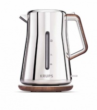 KRUPS BW600 Silver Art Collection 2-Quart Electric Kettle with Stainless Steel Housing, Silver KRUPS BW600 Silver Art Collection 2-Quart Electric Kettle with Stainless Steel Housing, Silver