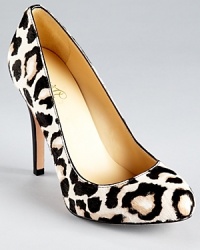 In a light-hued leopard print, IVANKA TRUMP's calf hair Pinkette2 platforms make an unforgettable impression. In a light-hued leopard print, IVANKA TRUMP's calf hair Pinkette2 platforms make an unforgettable impression.