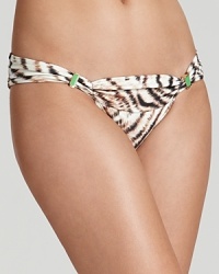 Perfect fierce femininity poolside with this printed bikini from ViX. Its decorative detailing and spot-splashed motif hint at your wild side. Perfect fierce femininity poolside with this printed bikini from ViX. Its decorative detailing and spot-splashed motif hint at your wild side.