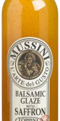 Mussini Balsamic Glaze with Saffron, 5.07-Ounce Bottles (Pack of 2) Mussini Balsamic Glaze with Saffron, 5.07-Ounce Bottles (Pack of 2)