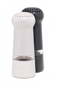 Joseph Joseph Milly Mess-Free Salt or Pepper Mills, Black and White, Set of 2 Joseph Joseph Milly Mess-Free Salt or Pepper Mills, Black and White, Set of 2