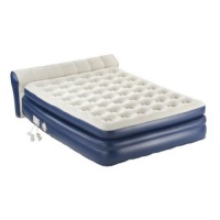 AeroBed Elevated Premier Mattress with Headboard and Built-In Pump, Queen AeroBed Elevated Premier Mattress with Headboard and Built-In Pump, Queen