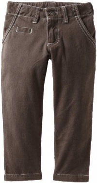iNTAKT Boys 2-7 Solid Cotton Twill Pant, Charcoal, 3T iNTAKT Boys 2-7 Solid Cotton Twill Pant, Charcoal, 3T