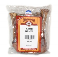 Smokehouse 100-Percent Natural Lamb Bones Dog Treats, 4-Pack Smokehouse 100-Percent Natural Lamb Bones Dog Treats, 4-Pack