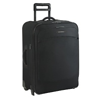 An ideal travel bag for extended trips, this expandable Briggs & Riley's upright rolling luggage offers 3 expansion, for more packing capacity on demand. Go ahead and pack those souvenirs. Tuff-lite fabric is strong, lightweight and abrasion resistant. SpeedThru™ pocket allows for quick storage of items at security checkpoints. Outsider® handle for wrinkle-free flat packing. An ideal travel bag for extended trips, this expandable Briggs & Riley's upright rolling luggage offers 3 expansion, for more packing capacity on demand. Go ahead and pack those souvenirs. Tuff-lite fabric is strong, lightweight and abrasion resistant. SpeedThru™ pocket allows for quick storage of items at security checkpoints. Outsider® handle for wrinkle-free flat packing.