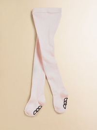 Stretchy knit cotton tights are extra thick and opaque to keep little legs cozy and warm.Elastic waistbandRubber logo feet for extra traction80% cotton/17% nylon/3% spandexMachine washImported Stretchy knit cotton tights are extra thick and opaque to keep little legs cozy and warm.Elastic waistbandRubber logo feet for extra traction80% cotton/17% nylon/3% spandexMachine washImported