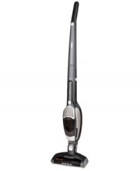 Two-in-one technology makes it easy to clean up the whole house! Tackle carpets and hard floors with the stick design, then pop out the handheld component & move on to upholstery, stairs and other hard-to-reach areas. Exclusive Brushroll Clean Technology removes tangled hair from the brushroll with just the touch of a button and bagless, cyclonic innovation ensures suction is always at its max. 2-year warranty. Two-in-one technology makes it easy to clean up the whole house! Tackle carpets and hard floors with the stick design, then pop out the handheld component & move on to upholstery, stairs and other hard-to-reach areas. Exclusive Brushroll Clean Technology removes tangled hair from the brushroll with just the touch of a button and bagless, cyclonic innovation ensures suction is always at its max. 2-year warranty.
