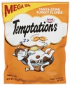 Whiskas Temptations Treats for Cats Mega Bag Tantalizing Turkey Flavor, 6.3 Ounce (Pack of 10)