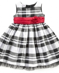 She'll be the prettiest little girl in the room with this lovely dress by Bluberi Boulevard. She'll be the prettiest little girl in the room with this lovely dress by Bluberi Boulevard.