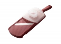 Kyocera Double-edged Slicer With Guard, Red Kyocera Double-edged Slicer With Guard, Red